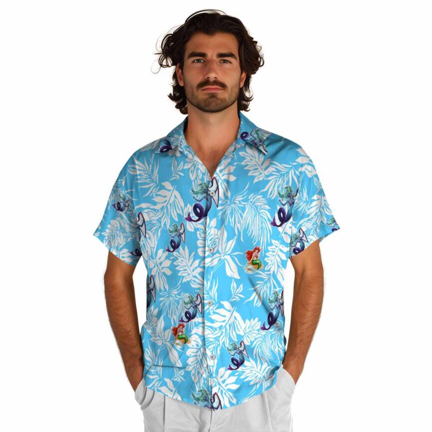 Mermaid Bold Foliage Hawaiian Shirt New Arrival