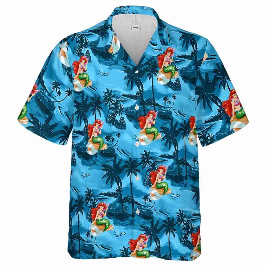 Mermaid Island Beach Hawaiian Shirt Fashion forward