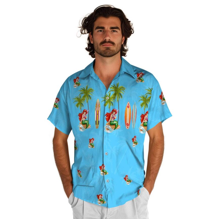 Mermaid Island Theme Hawaiian Shirt New Arrival