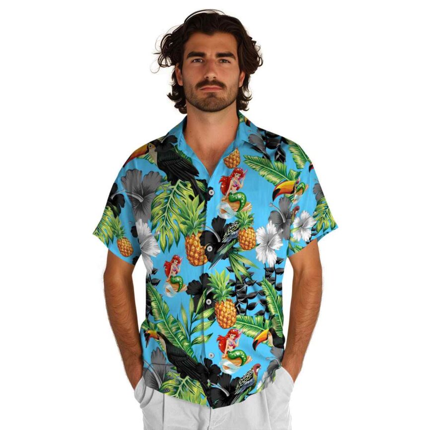 Mermaid Leafy Toucan Hawaiian Shirt New Arrival