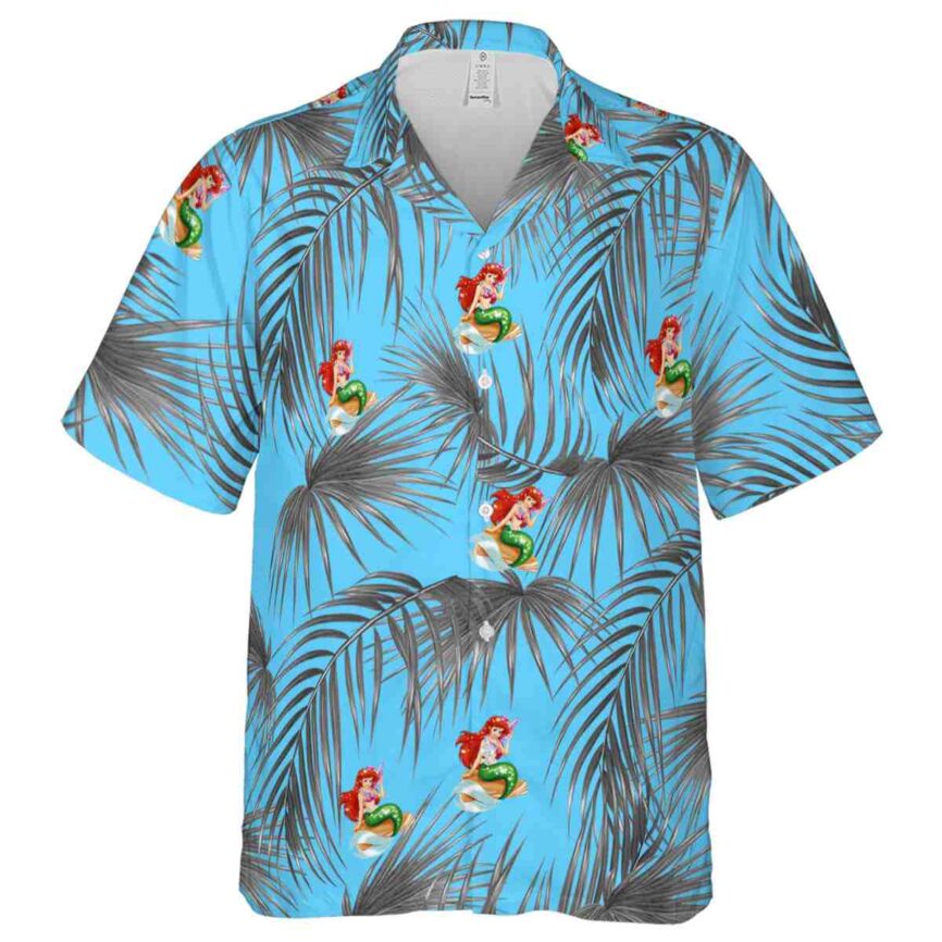 Mermaid Palm Frond Hawaiian Shirt Fashion forward