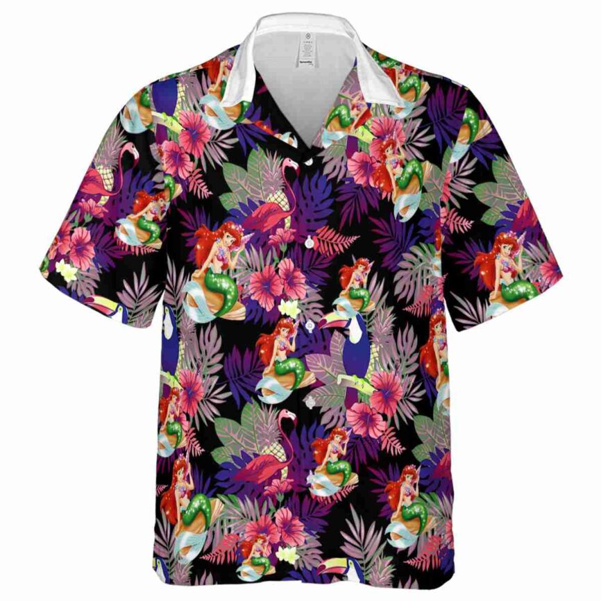 Mermaid Tropical Bird Hawaiian Shirt Fashion forward