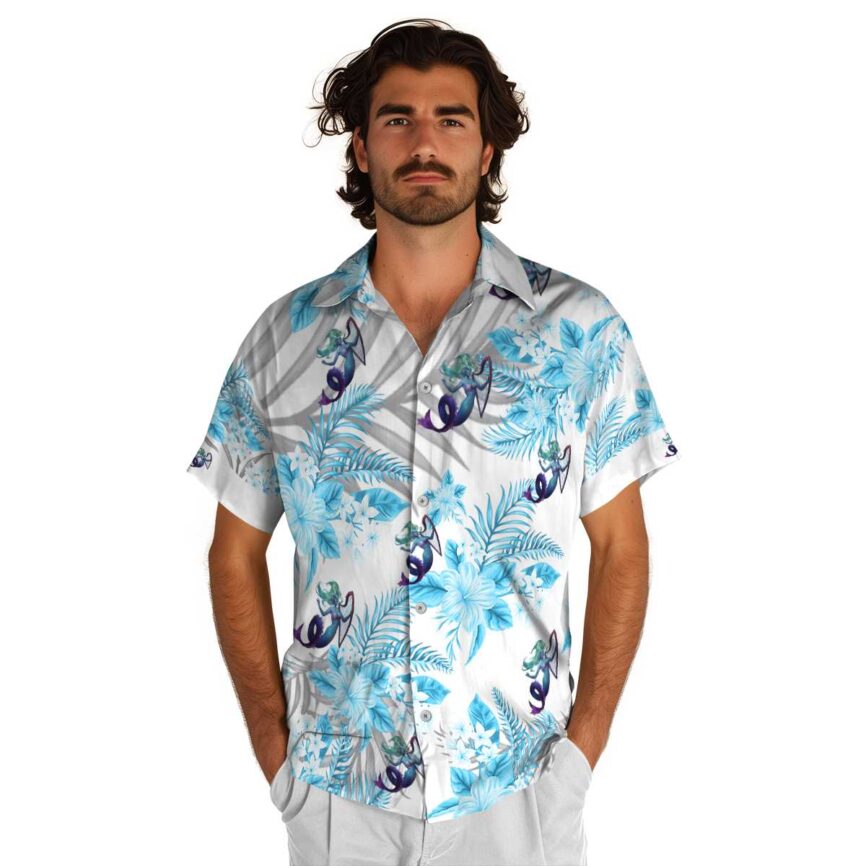 Mermaid Tropical Blossom Hawaiian Shirt New Arrival