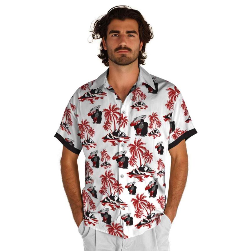 Monkey Palm Island Graphic Hawaiian Shirt New Arrival