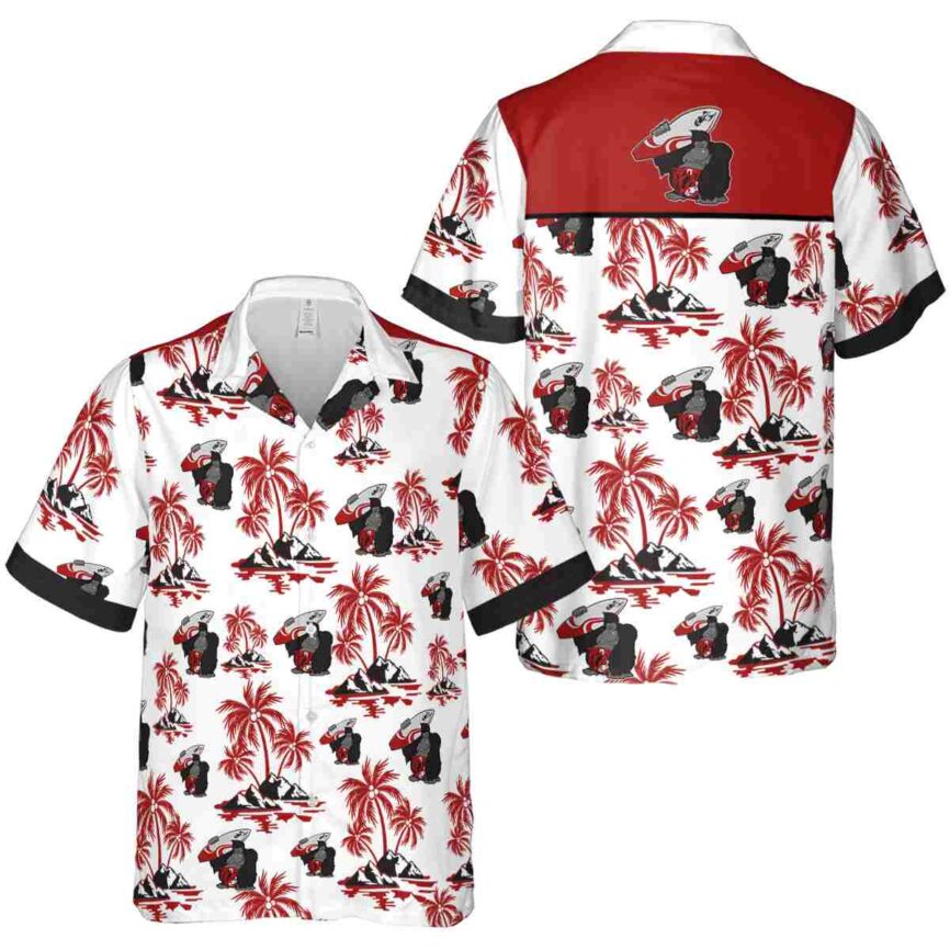 Monkey Palm Island Graphic Hawaiian Shirt Premium grade