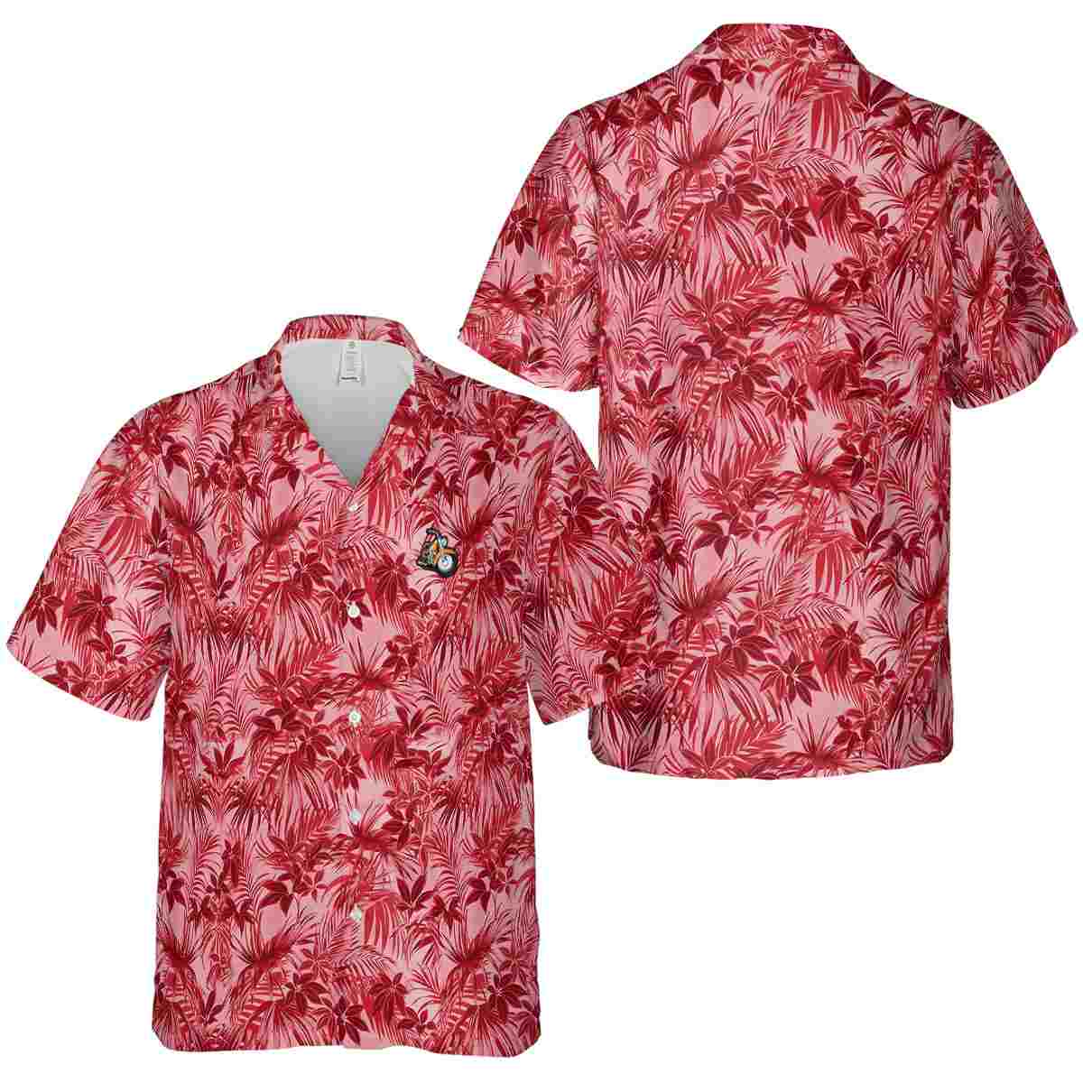 Motorcycle Foliage Print Hawaiian Shirt Premium grade Motorcycle Foliage Print Hawaiian Shirt Premium grade
