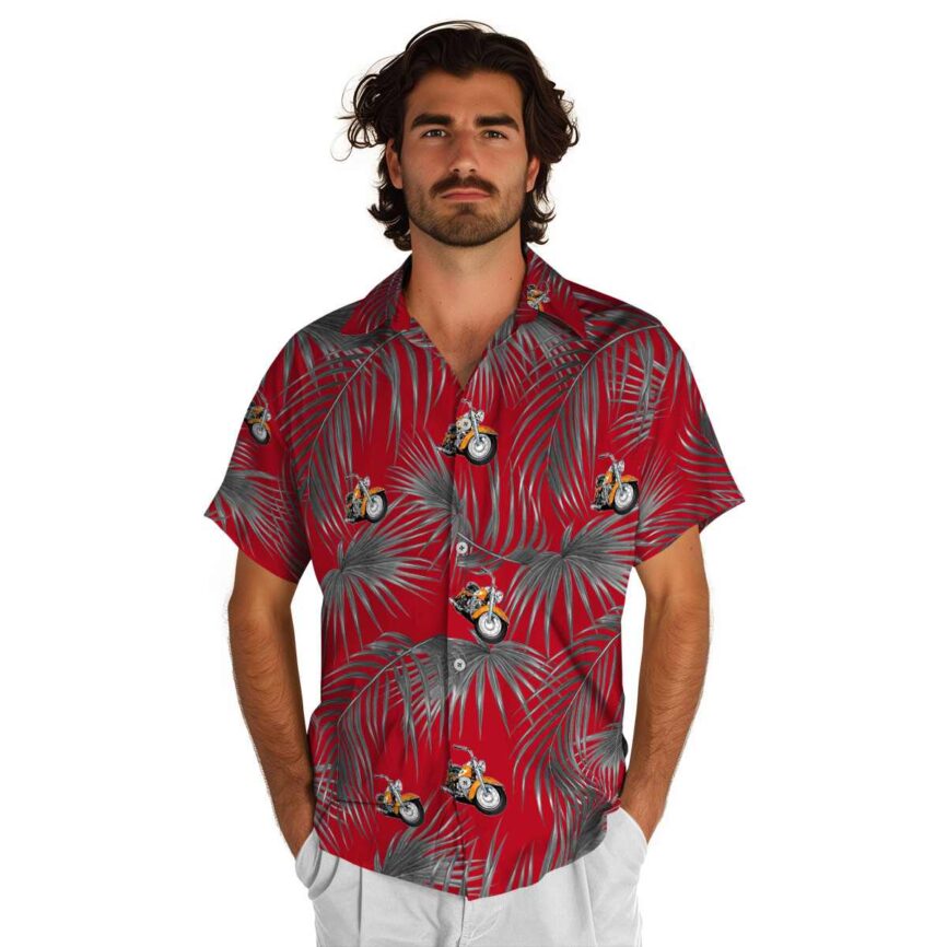 Motorcycle Palm Frond Hawaiian Shirt New Arrival
