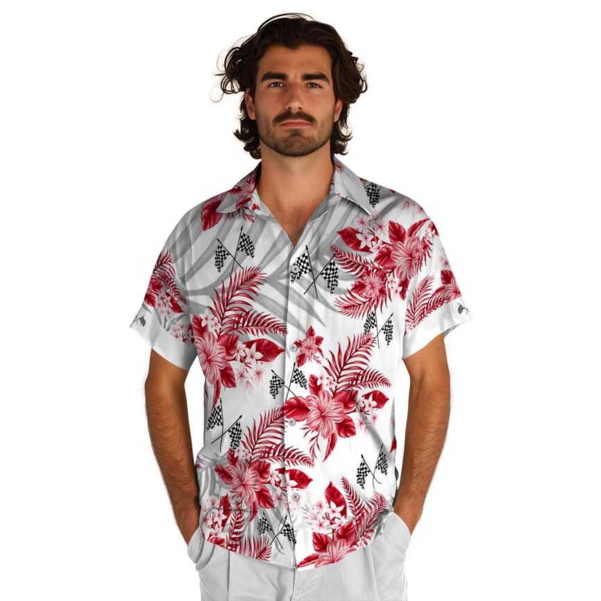 Motorcycle Tropical Blossom Hawaiian Shirt New Arrival