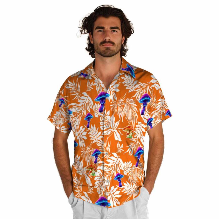 Mushroom Bold Foliage Hawaiian Shirt New Arrival