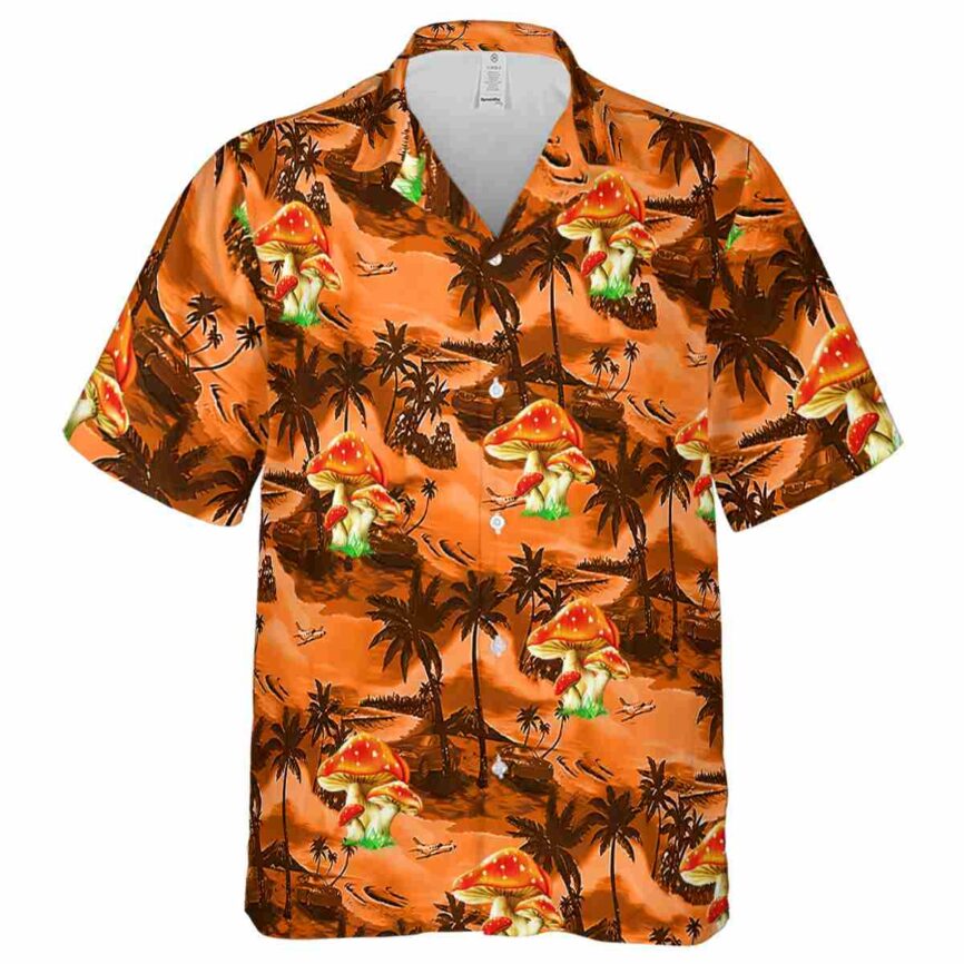 Mushroom Island Beach Hawaiian Shirt Fashion forward