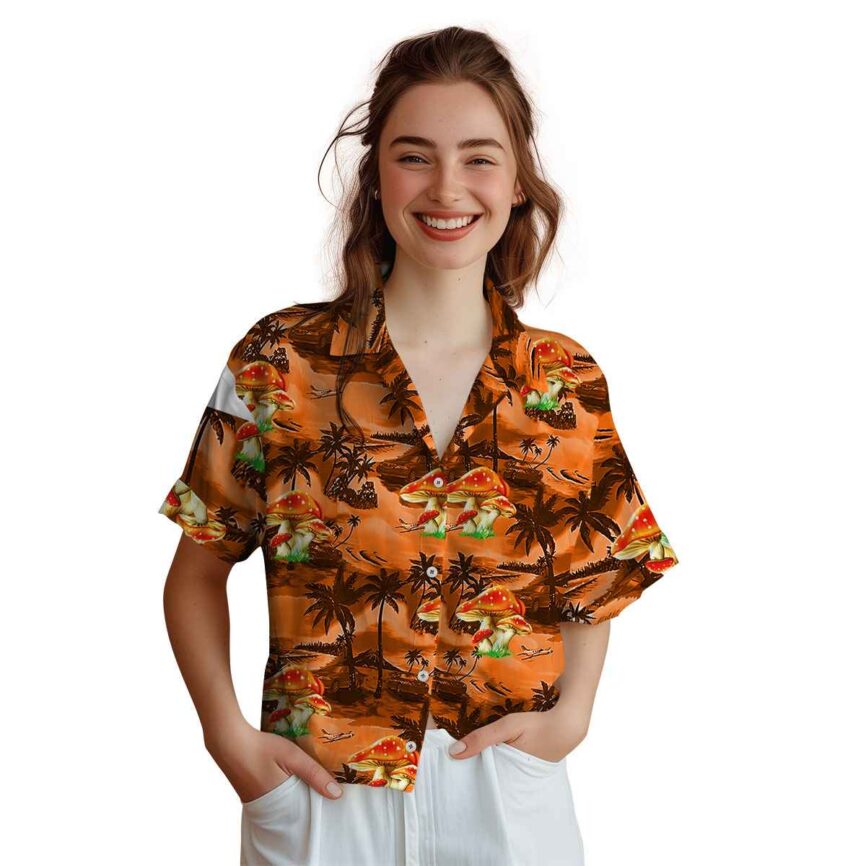 Mushroom Island Beach Hawaiian Shirt Top rated
