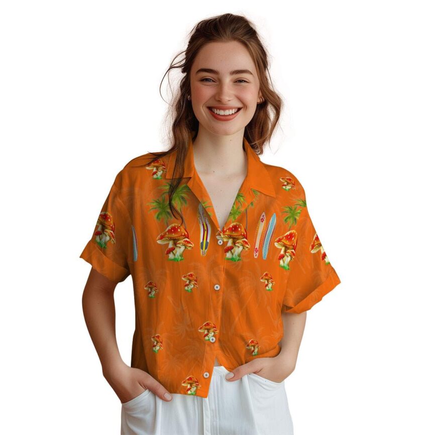 Mushroom Island Theme Hawaiian Shirt Top rated