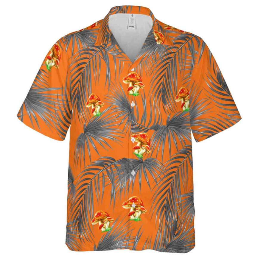 Mushroom Palm Frond Hawaiian Shirt Fashion forward