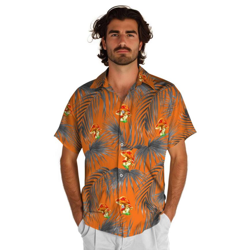 Mushroom Palm Frond Hawaiian Shirt New Arrival