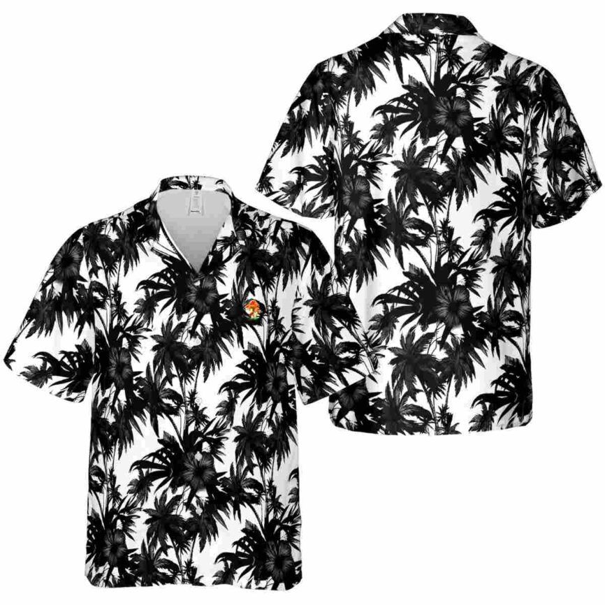 Mushroom Palm Print Hawaiian Shirt Premium grade