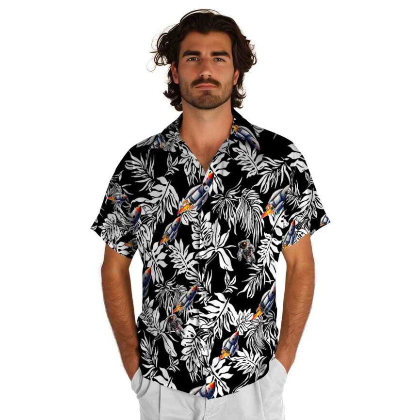 Nasa Bold Foliage Hawaiian Shirt New Arrival