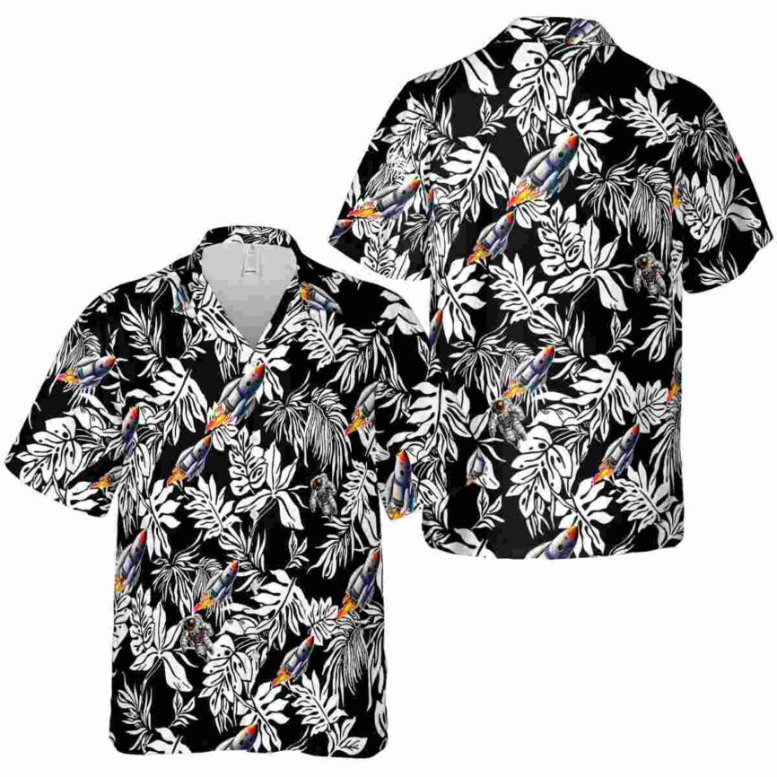 Nasa Bold Foliage Hawaiian Shirt Premium grade