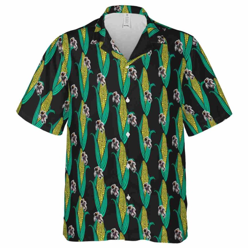 Nasa Corn Element Hawaiian Shirt Fashion forward