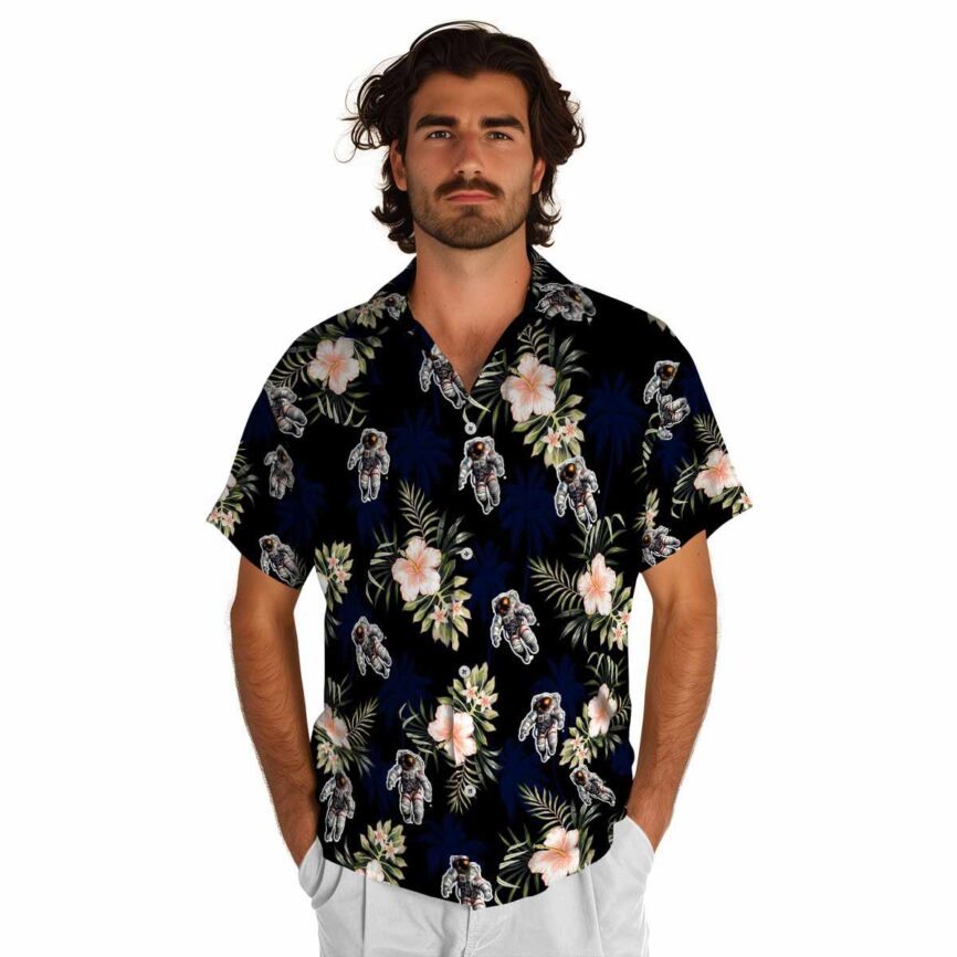 Nasa Hibiscus Palm Hawaiian Shirt New Arrival
