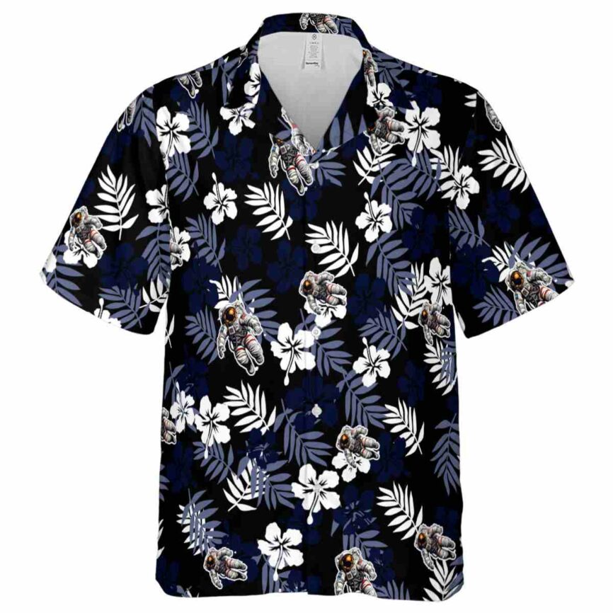 Nasa Leafy Hibiscus Hawaiian Shirt Fashion forward