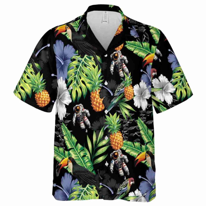 Nasa Leafy Toucan Hawaiian Shirt Fashion forward