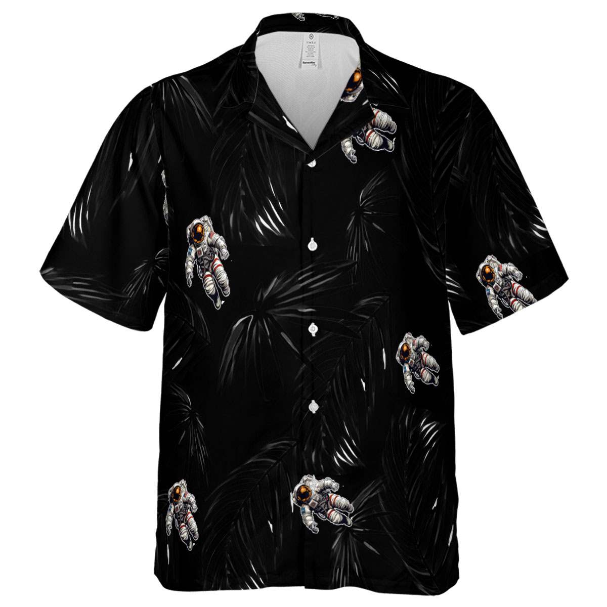 Nasa Monochrome Palm Hawaiian Shirt Fashion forward Nasa Monochrome Palm Hawaiian Shirt Fashion forward