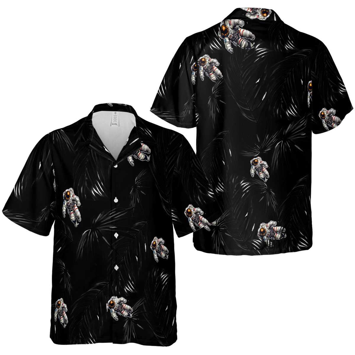 Nasa Monochrome Palm Hawaiian Shirt Premium grade Nasa Monochrome Palm Hawaiian Shirt Premium grade