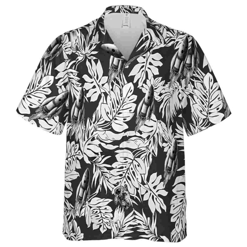 Nasa Monstera Foliage Hawaiian Shirt Fashion forward