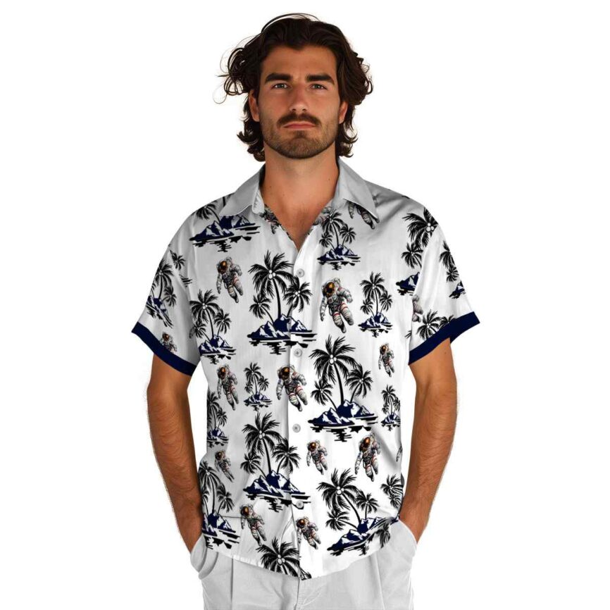Nasa Palm Island Graphic Hawaiian Shirt New Arrival