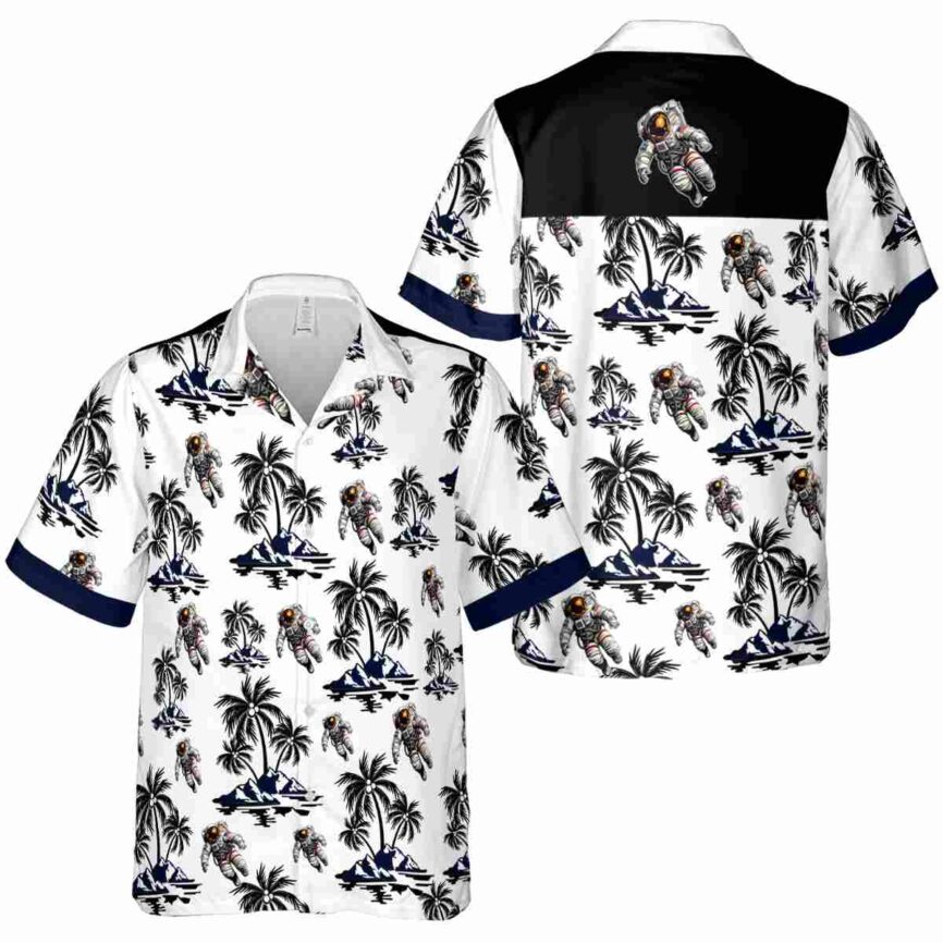 Nasa Palm Island Graphic Hawaiian Shirt Premium grade