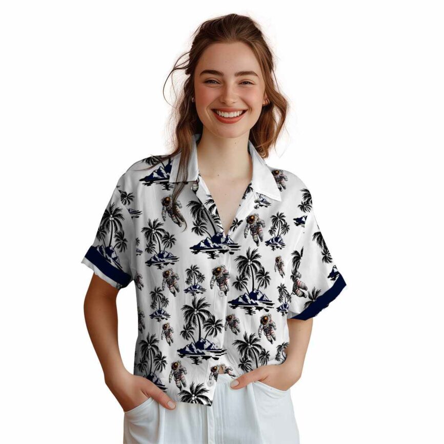 Nasa Palm Island Graphic Hawaiian Shirt Top rated