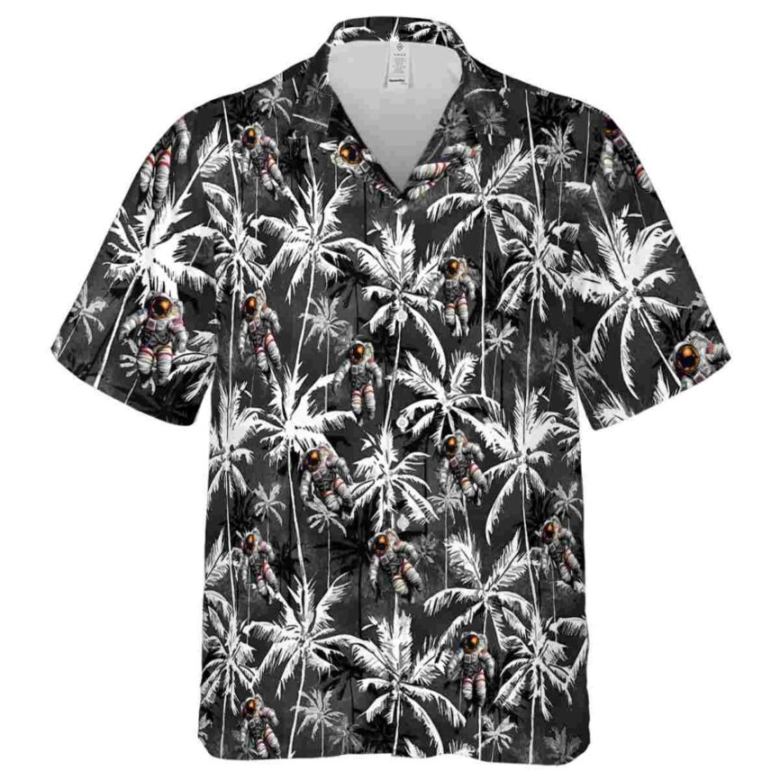 Nasa Palm Themed Hawaiian Shirt Fashion forward