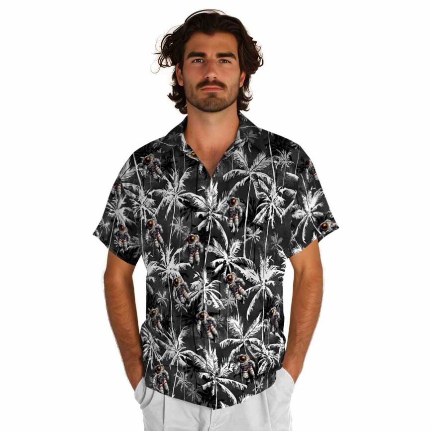 Nasa Palm Themed Hawaiian Shirt New Arrival