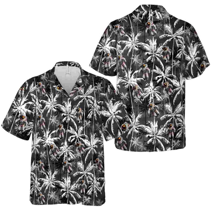 Nasa Palm Themed Hawaiian Shirt Premium grade