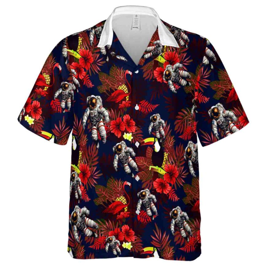 Nasa Tropical Bird Hawaiian Shirt Fashion forward