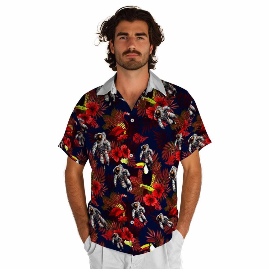 Nasa Tropical Bird Hawaiian Shirt New Arrival