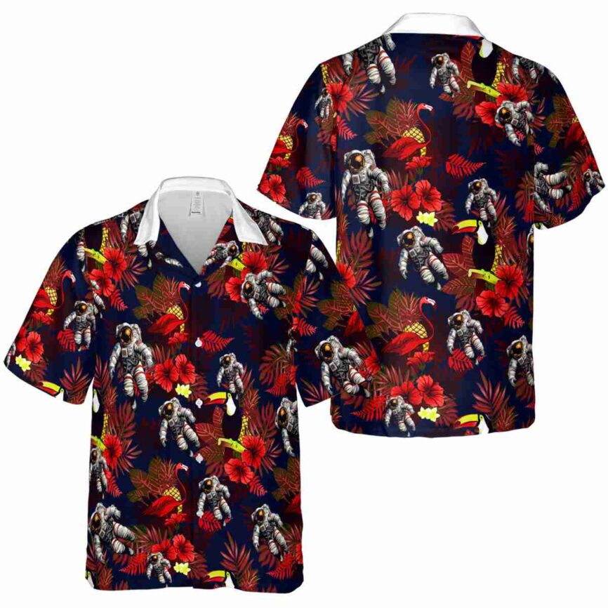 Nasa Tropical Bird Hawaiian Shirt Premium grade