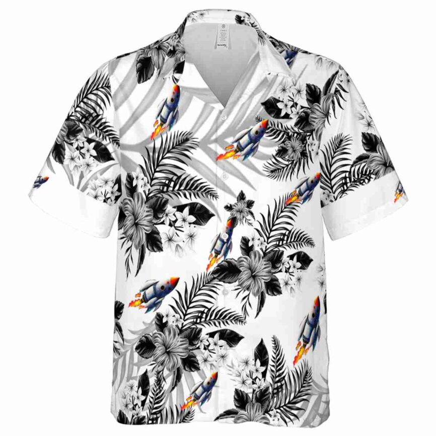 Nasa Tropical Blossom Hawaiian Shirt Fashion forward