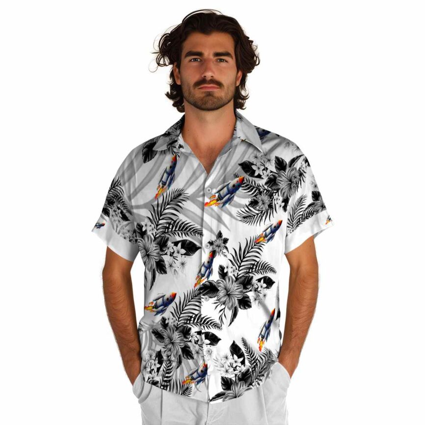 Nasa Tropical Blossom Hawaiian Shirt New Arrival