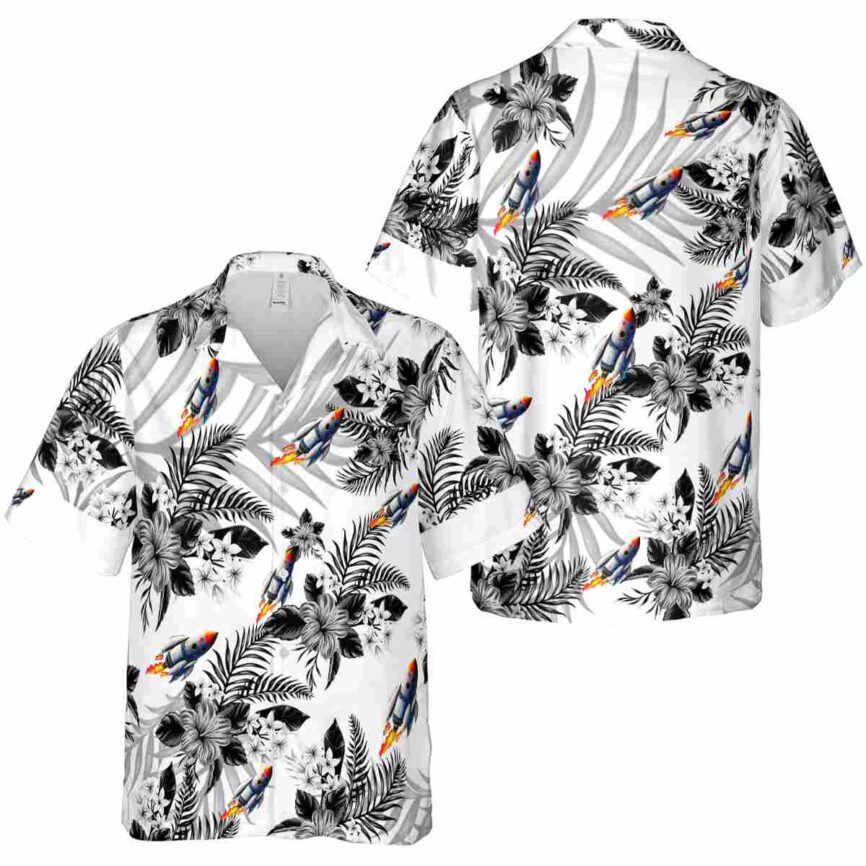 Nasa Tropical Blossom Hawaiian Shirt Premium grade