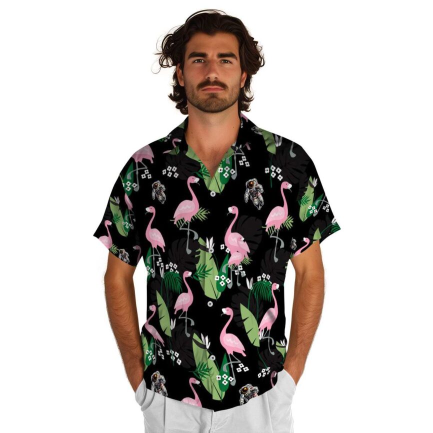 Nasa Tropical Flamingo Hawaiian Shirt New Arrival