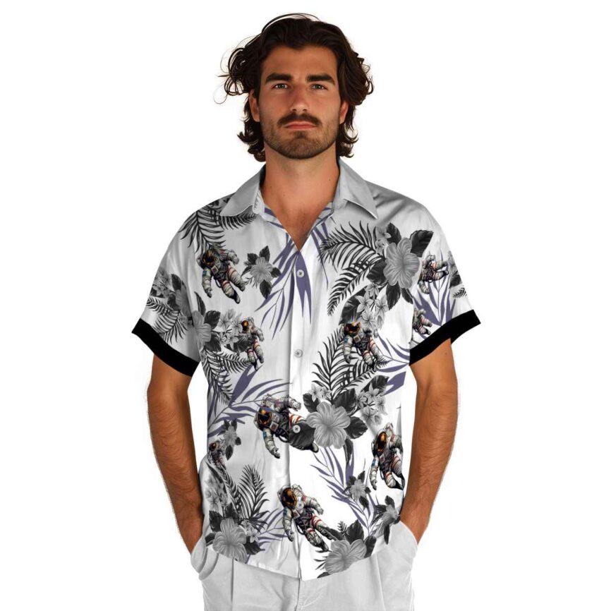 Nasa US Flag Floral Hawaiian Shirt New Arrival