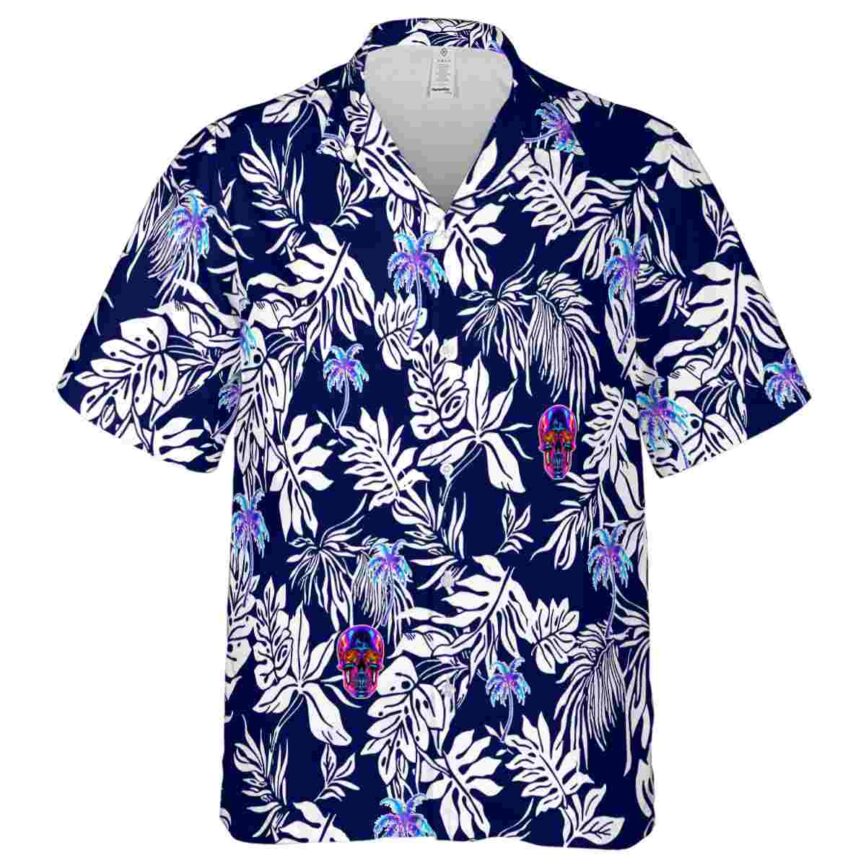 Neon Bold Foliage Hawaiian Shirt Fashion forward