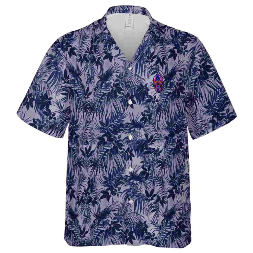 Neon Foliage Print Hawaiian Shirt Fashion forward