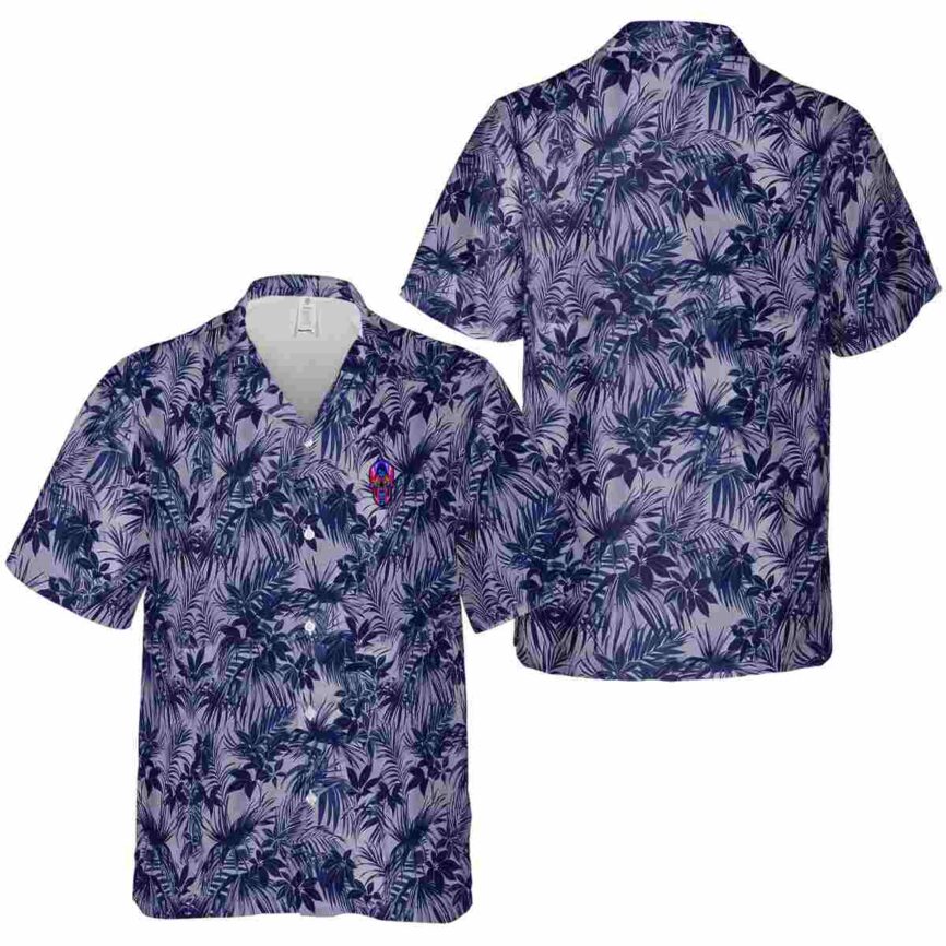 Neon Foliage Print Hawaiian Shirt Premium grade