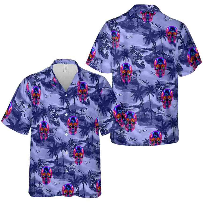 Neon Island Beach Hawaiian Shirt Premium grade
