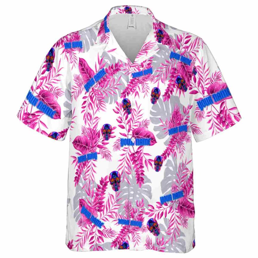Neon Tropical Fronds Hawaiian Shirt Fashion forward