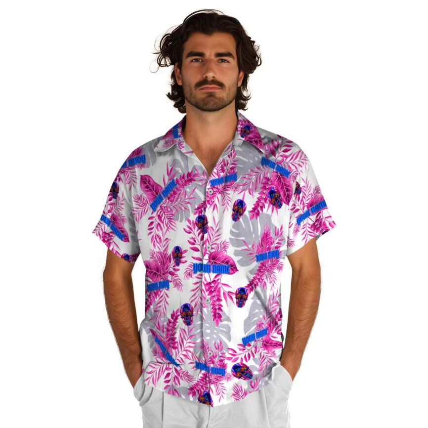 Neon Tropical Fronds Hawaiian Shirt New Arrival
