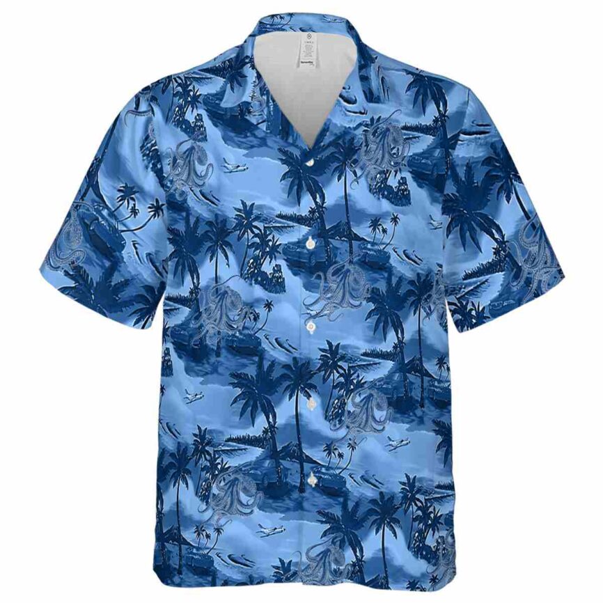 Octopus Island Beach Hawaiian Shirt Fashion forward