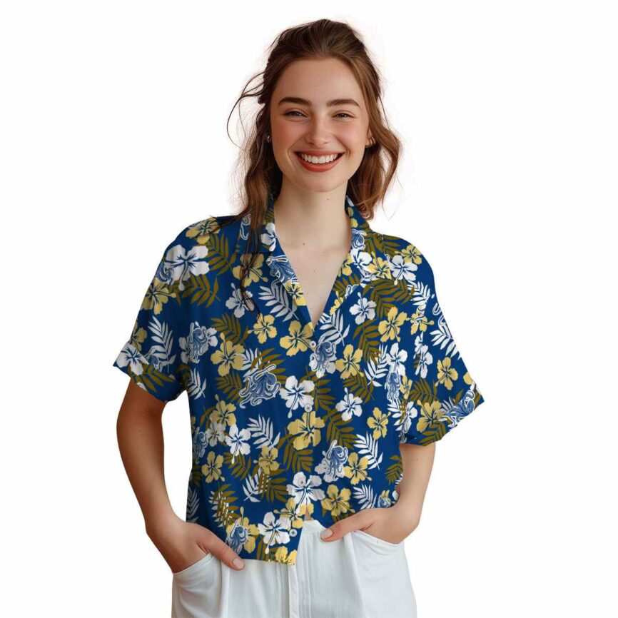 Octopus Leafy Hibiscus Hawaiian Shirt Top rated